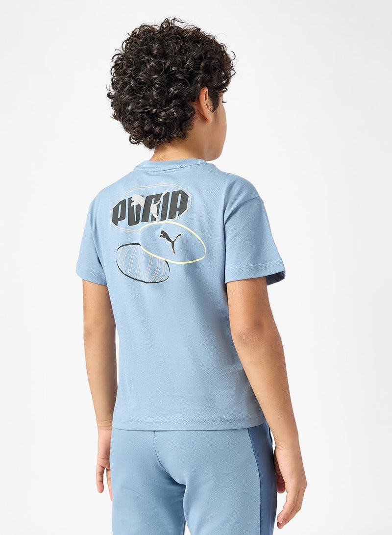 PUMA Kids Essential Logo Lab Execution T-Shirt - Image 2